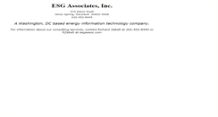 Desktop Screenshot of esgassoc.com